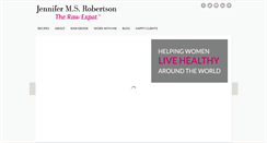 Desktop Screenshot of jennifermsrobertson.com